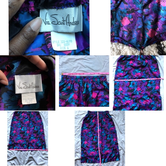 Vintage Via Sant Andrea 80’s 2 piece set - Picture 7 of 8